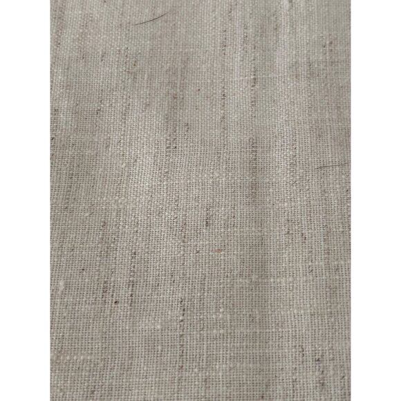 Fabric Ivory Brown Quilting sewing Arts Crafts Remnants VTG - Picture 8 of 11